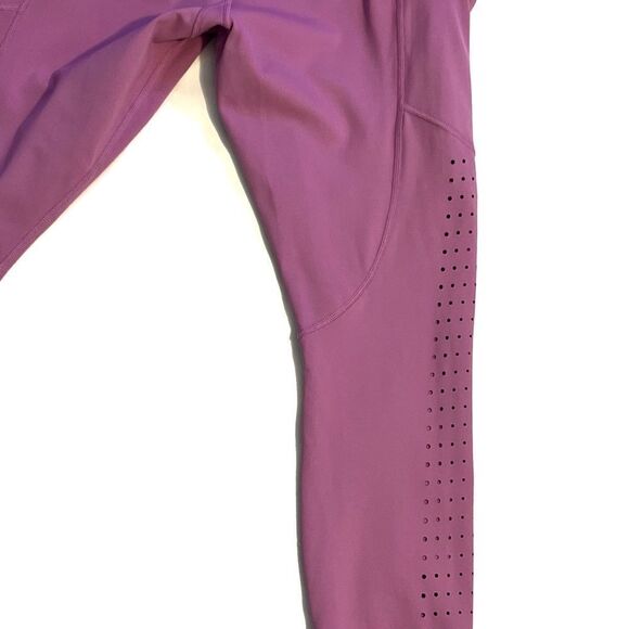 NWOT Athleta Contender Laser Cut Leggings - Picture 5 of 11